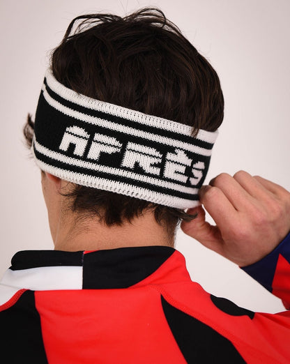 OOSC Après Headband - Black, White - OOSC Clothing - USA