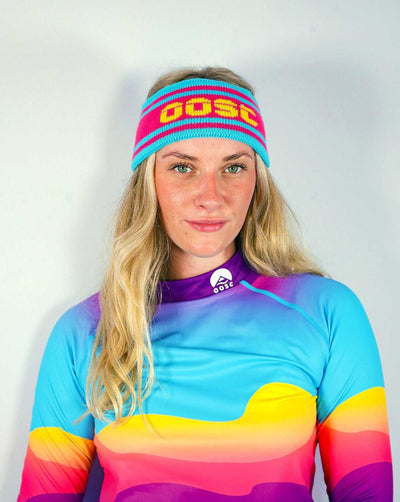 OOSC Après Headband - Blue, Pink, Yellow - OOSC Clothing - USA