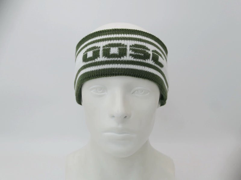 OOSC Après Headband - Khaki, White - OOSC Clothing - USA