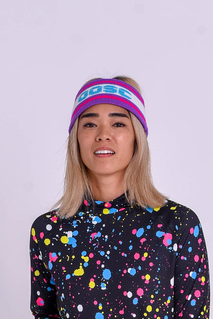 OOSC Après Headband - Purple, Pink & Blue - OOSC Clothing - USA