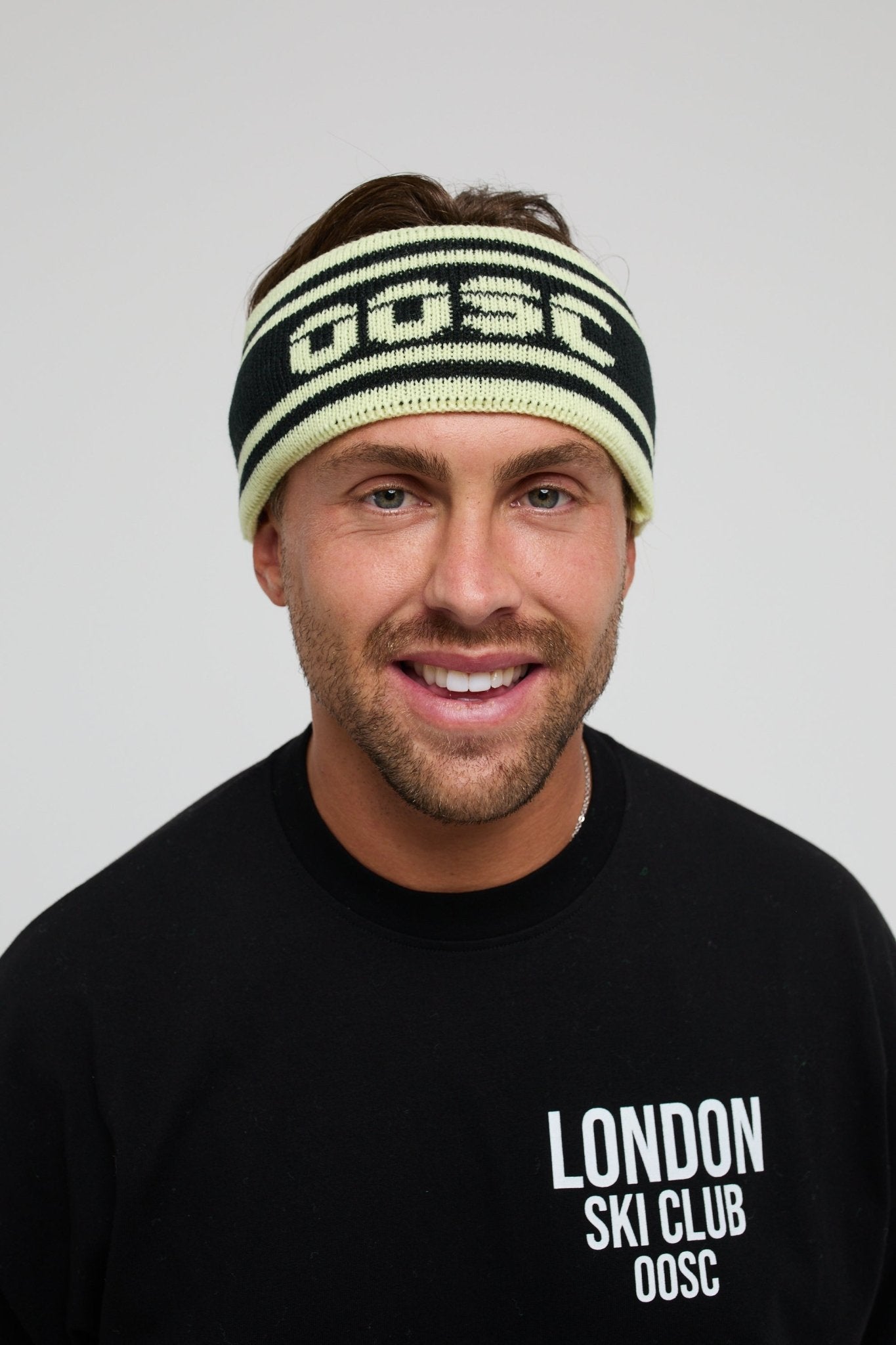 OOSC Après Headband - Yellow and Black - OOSC Clothing - USA