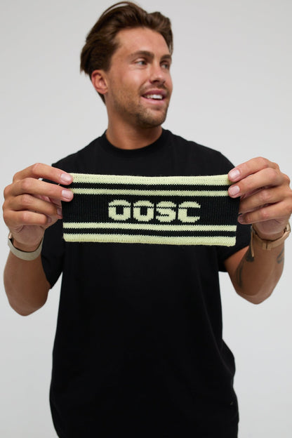 OOSC Après Headband - Yellow and Black - OOSC Clothing - USA