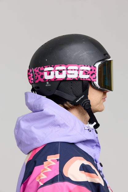 OOSC Boldsight® Ski & Snowboard Goggles - Pink Leopard Print - OOSC Clothing - USA