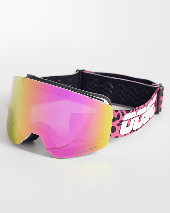 OOSC Boldsight® Ski & Snowboard Goggles - Pink Leopard Print - OOSC Clothing - USA