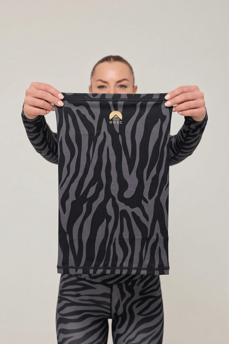 OOSC Neckwarmer - Black Tiger - OOSC Clothing - USA
