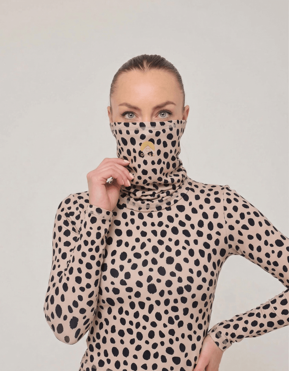 OOSC Neckwarmer - Cheetah - OOSC Clothing - USA
