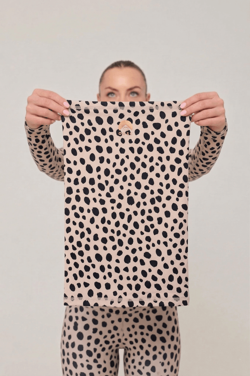 OOSC Neckwarmer - Cheetah - OOSC Clothing - USA