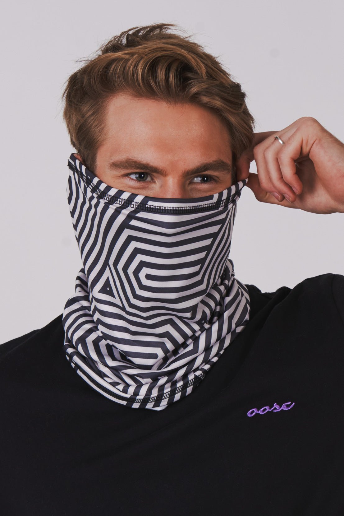 OOSC Neckwarmer - Fall Line Print - OOSC Clothing - USA