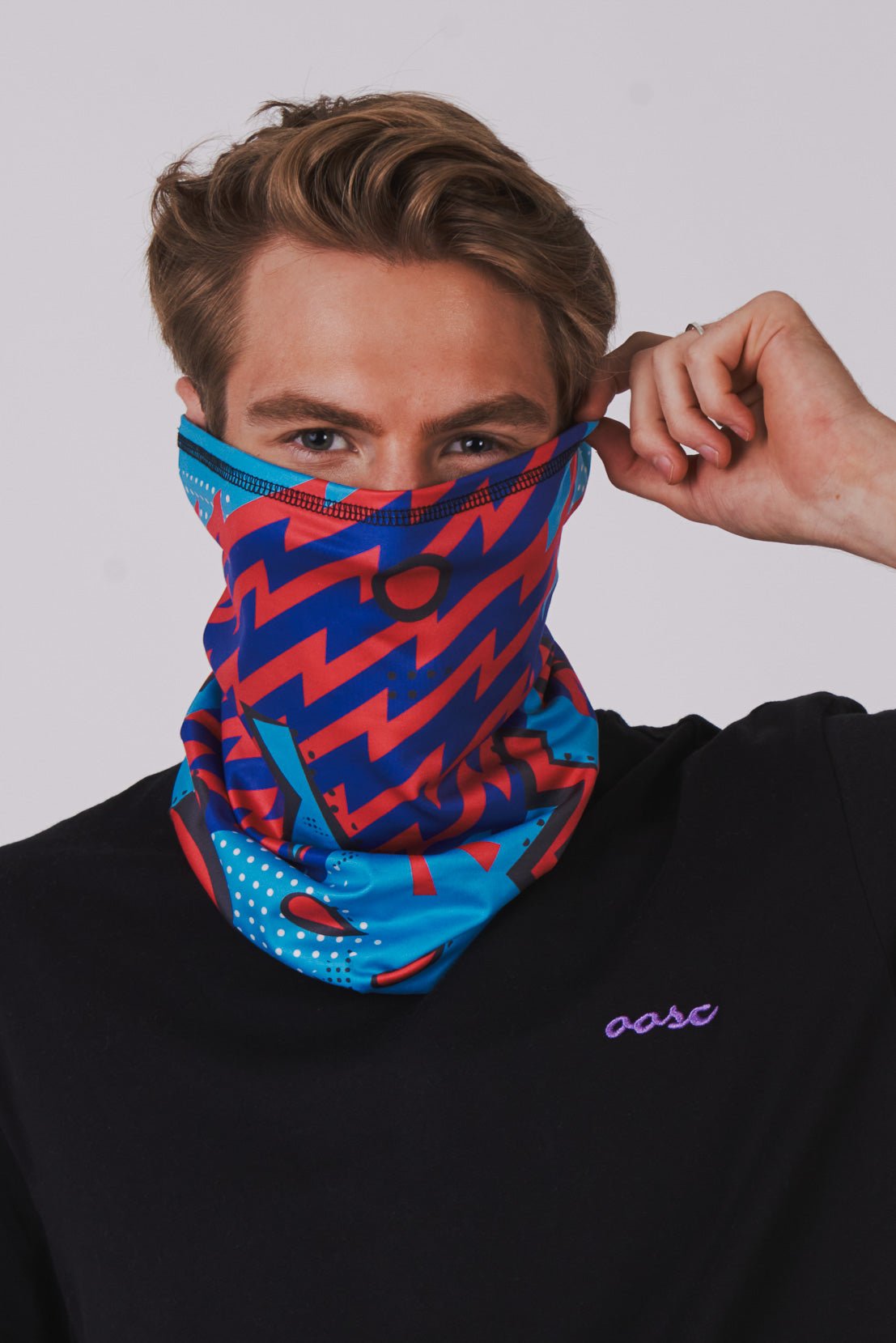 OOSC Neckwarmer - Fresh Prince Print - OOSC Clothing - USA