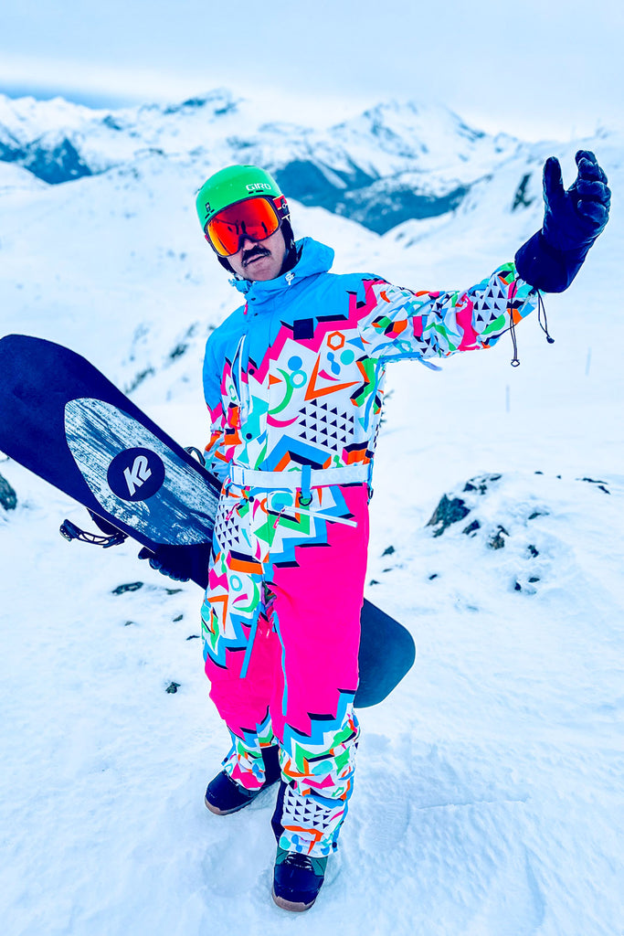 Rainbow Road Ski Suit - Mens/Unisex – OOSC Clothing - USA