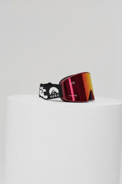 OOSC Vizion Ski & Snowboard Goggles - Black and White - OOSC Clothing - USA