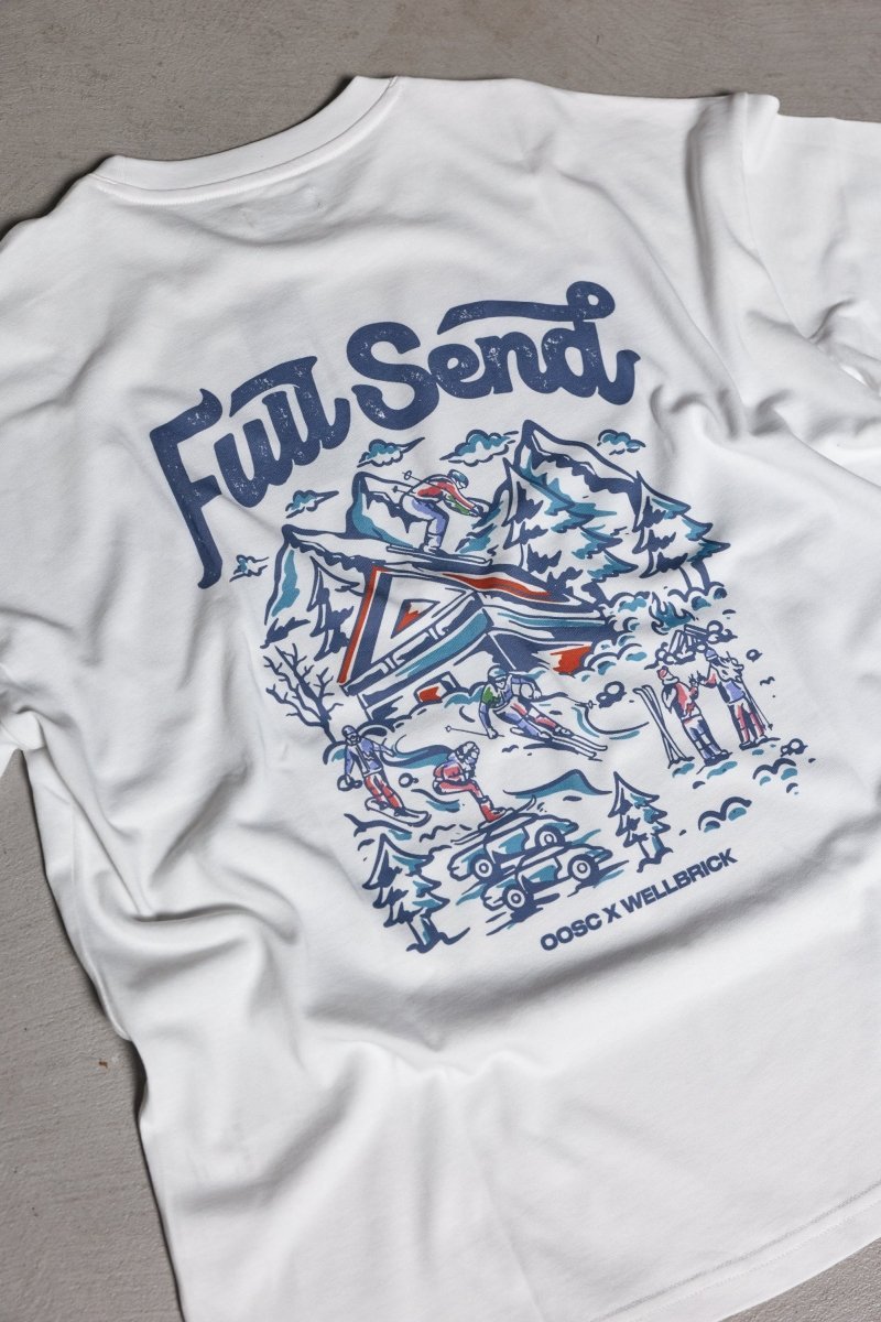 OOSC x Wellbrick Full Send T-shirt - OOSC Clothing - USA