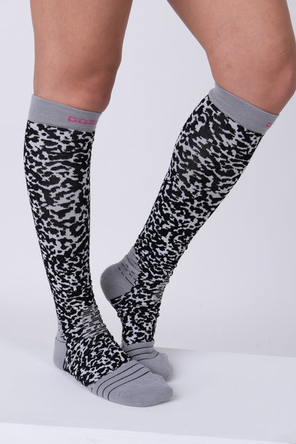 Penfold Black & White Ski Sock - OOSC Clothing - USA