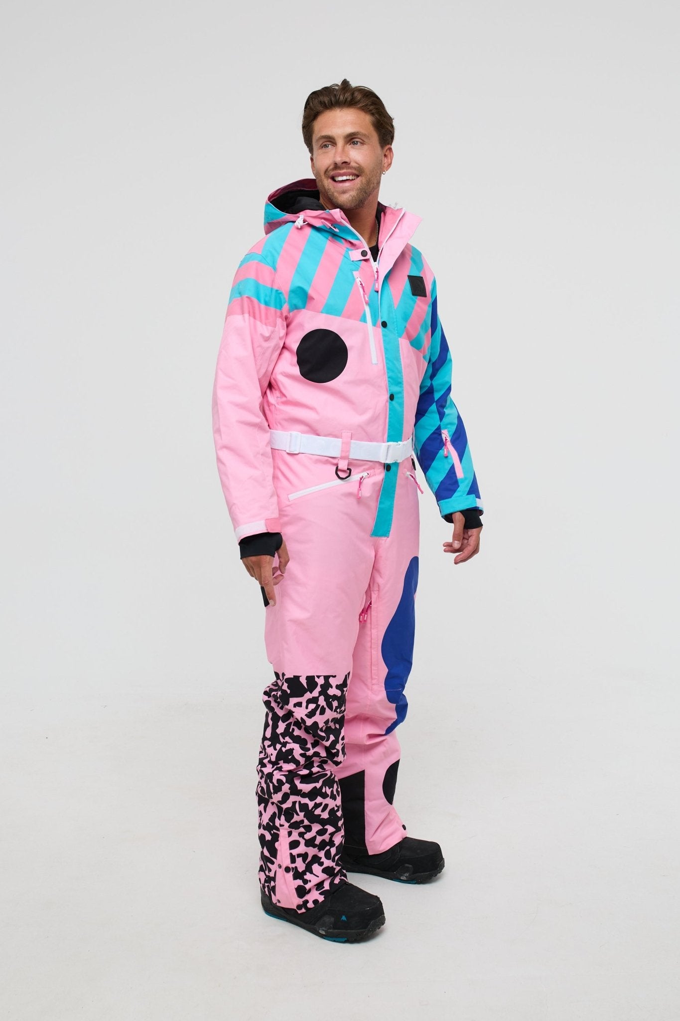 Penfold In Pink Ski Suit - Men's - OOSC Clothing - USA