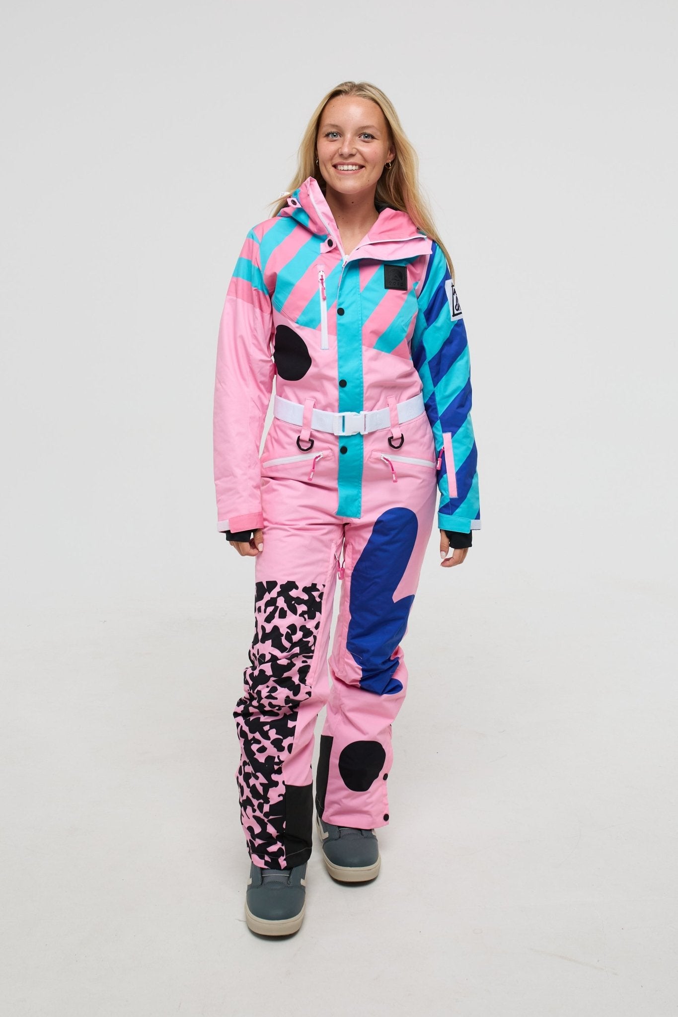 Penfold in Pink Ski Suit - Women's - OOSC Clothing - USA