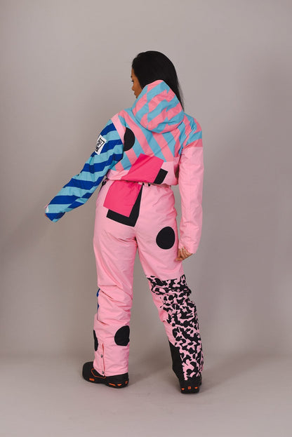 Penfold in Pink Ski Suit - Women's Curved - OOSC Clothing - USA