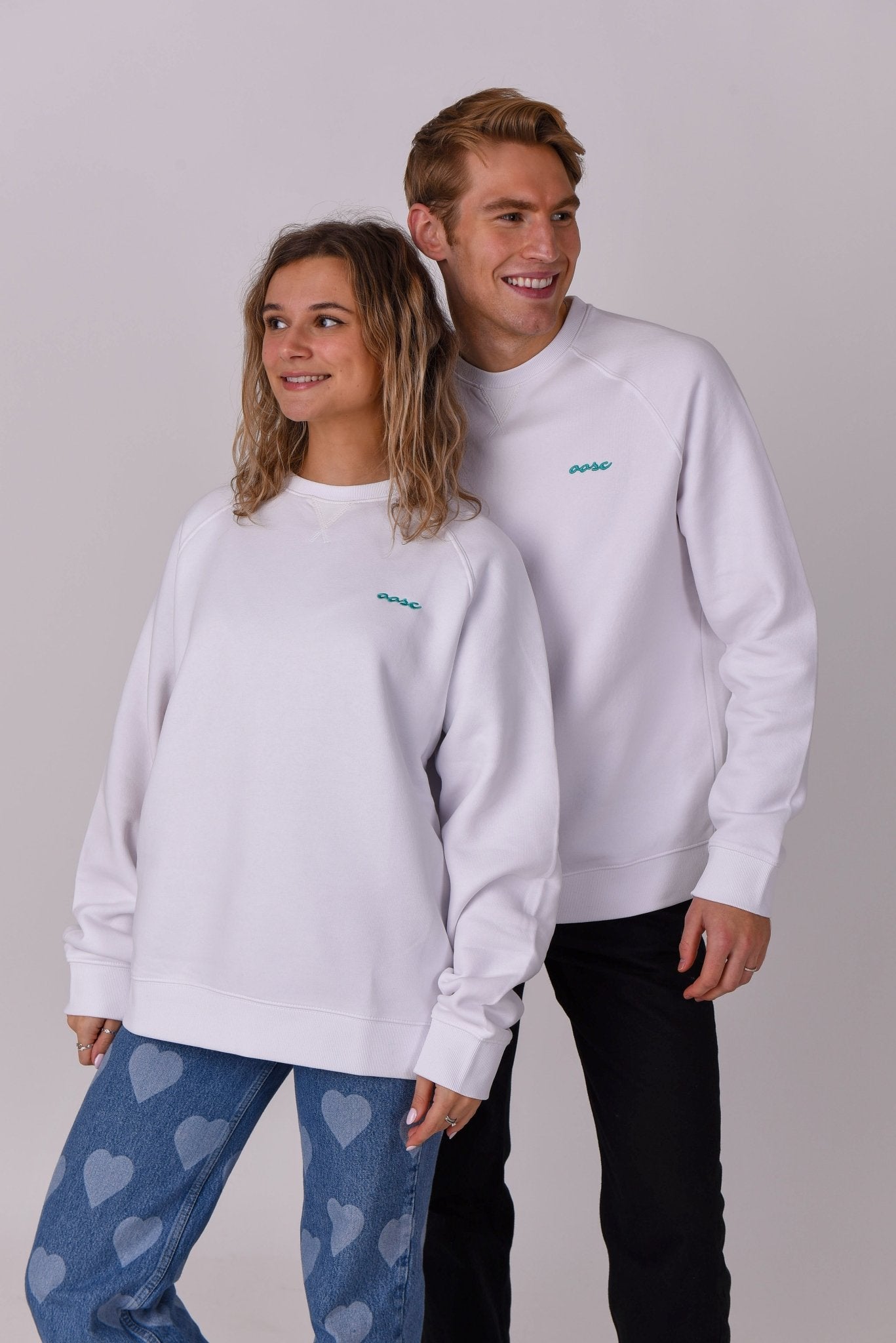 Penfold Sweatshirt - White - OOSC Clothing - USA