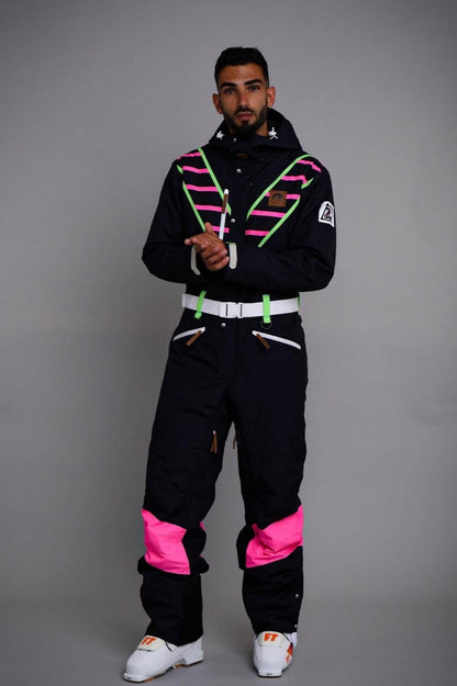 People's Prince Black Ski Suit - Men's / Unisex - OOSC Clothing - USA