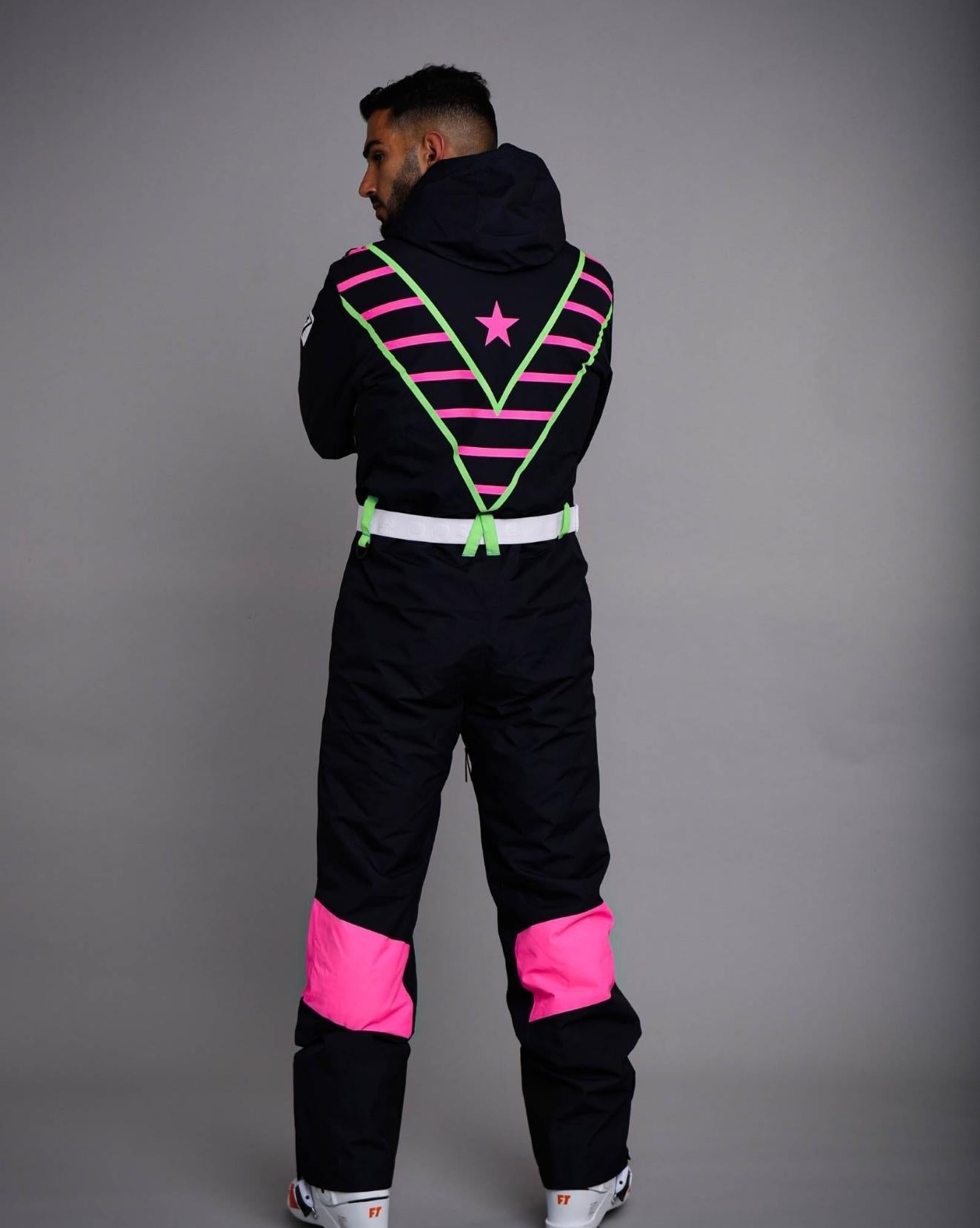 People's Prince Black Ski Suit - Men's / Unisex - OOSC Clothing - USA