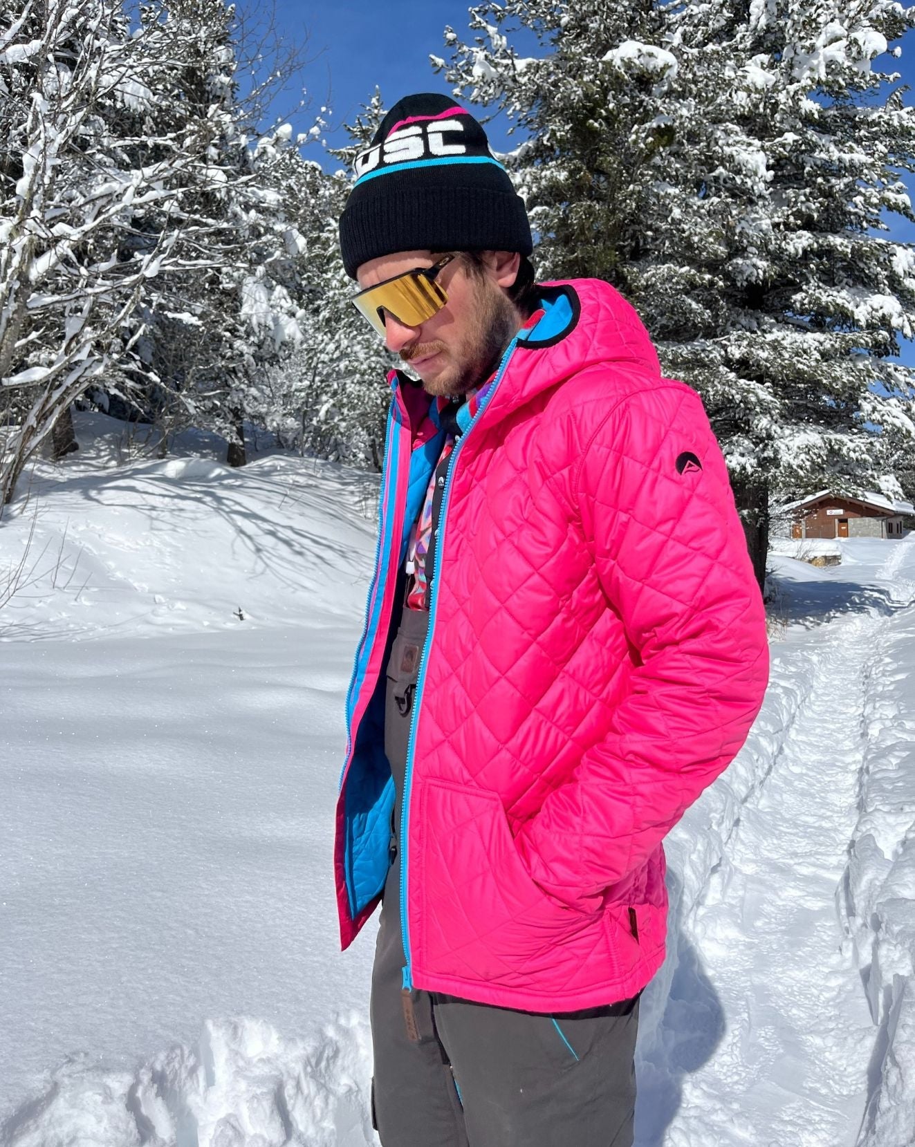 Pink Glacier Thermolite® Insulated Jacket - Men's - OOSC Clothing - USA