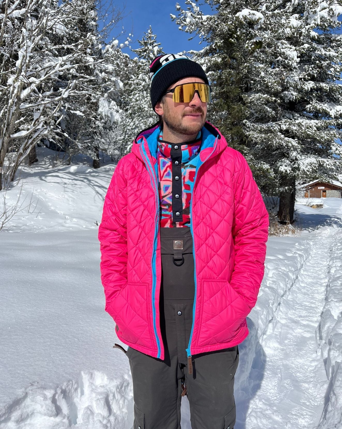 Pink Glacier Thermolite® Insulated Jacket - Men's - OOSC Clothing - USA