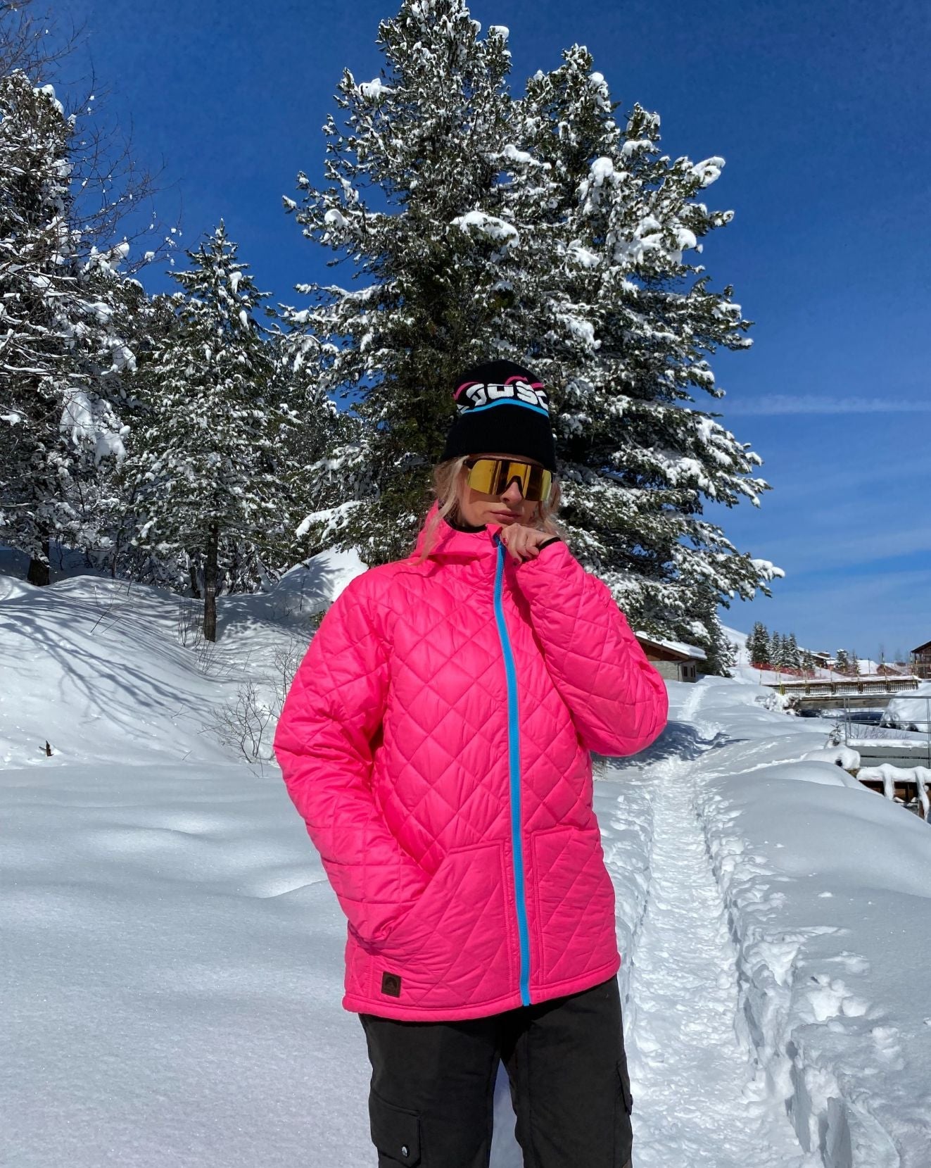 Pink Glacier Thermolite® Insulated Jacket - Women's - OOSC Clothing - USA