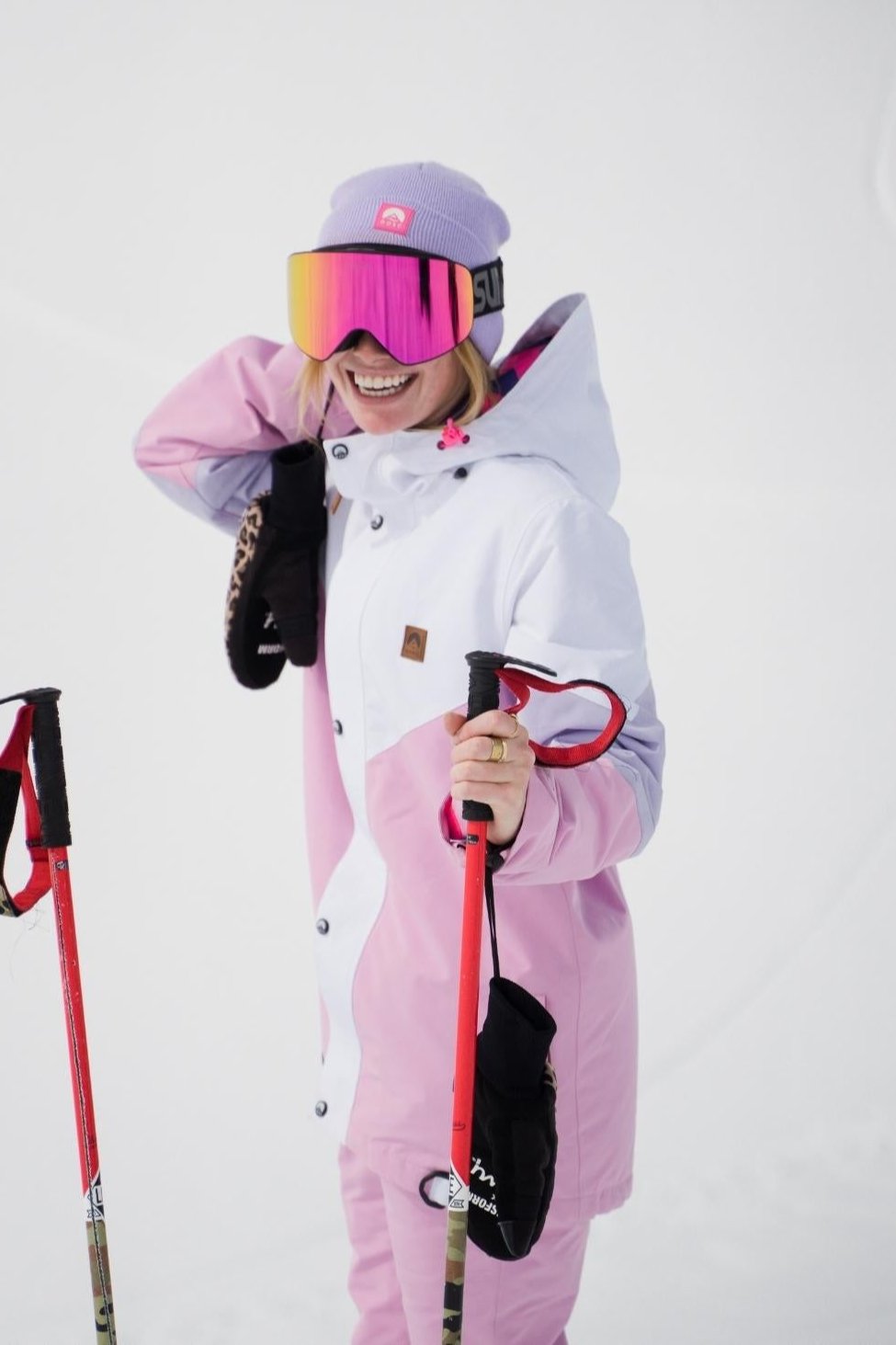 Pink snowboard jacket on sale