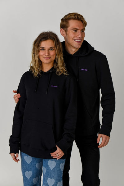 Powder Club Hoodie - Black - OOSC Clothing - USA