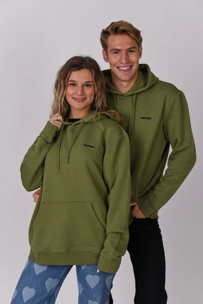 Powder Club Hoodie - Khaki - OOSC Clothing - USA