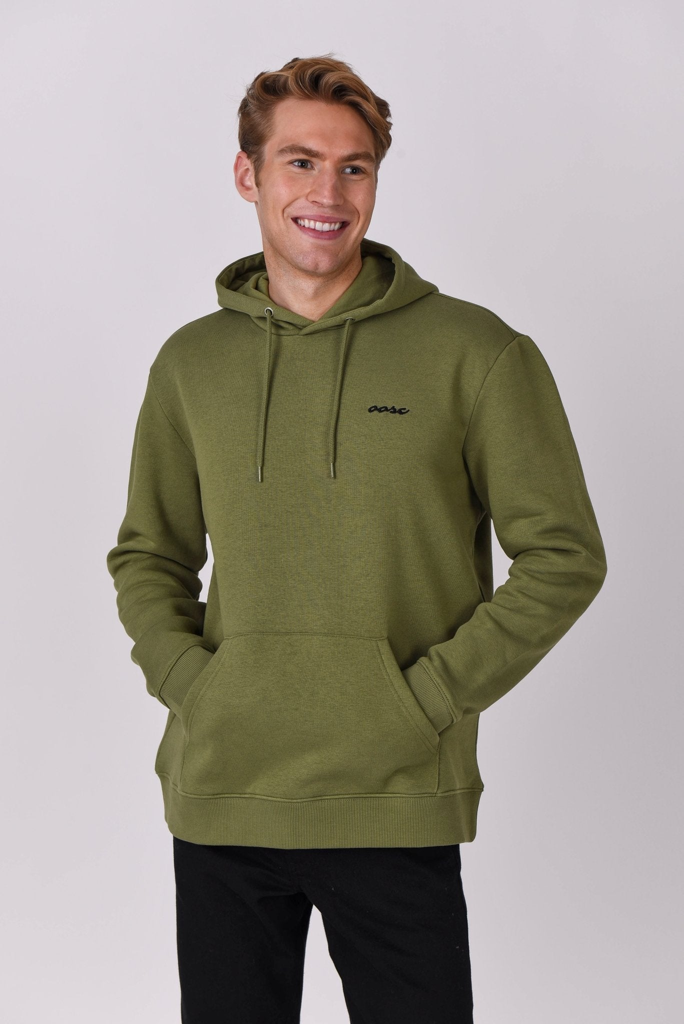 Powder Club Hoodie Khaki - OOSC Clothing - USA