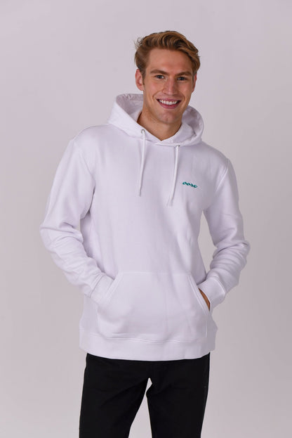 Powder Club Hoodie White - OOSC Clothing - USA