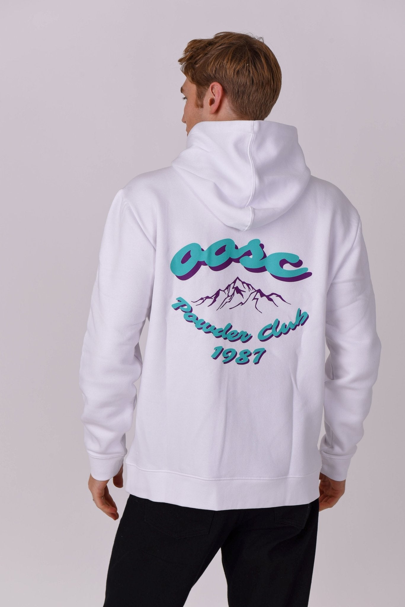 Powder Club Hoodie White - OOSC Clothing - USA