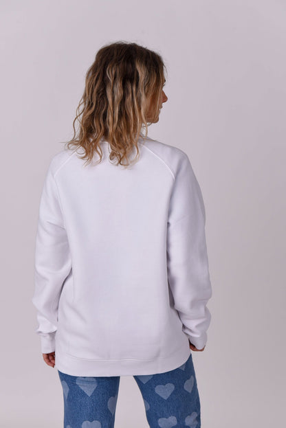 Powder Club Sweatshirt - White - OOSC Clothing - USA