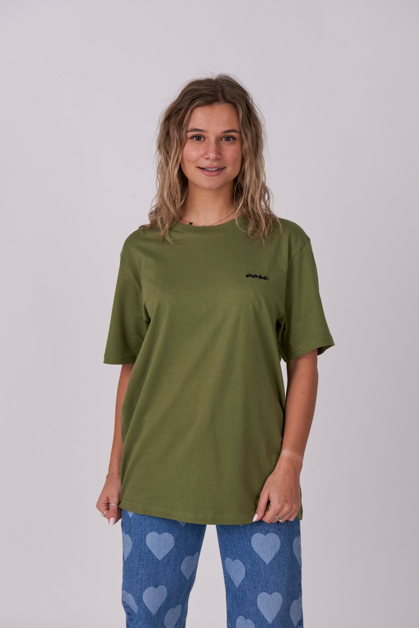 Powder Club T-Shirt - Khaki - OOSC Clothing - USA