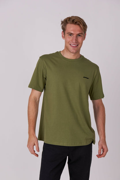 Powder Club T-Shirt - Khaki - OOSC Clothing - USA