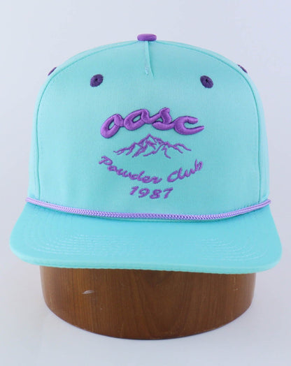 Powderclub Snapback - Aqua - OOSC Clothing - USA