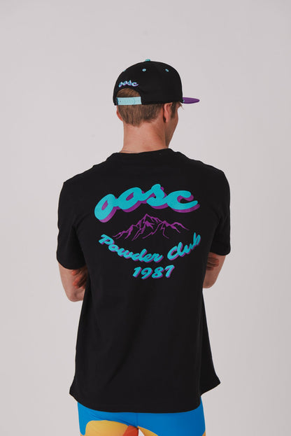 Powderclub Snapback - Black - OOSC Clothing - USA