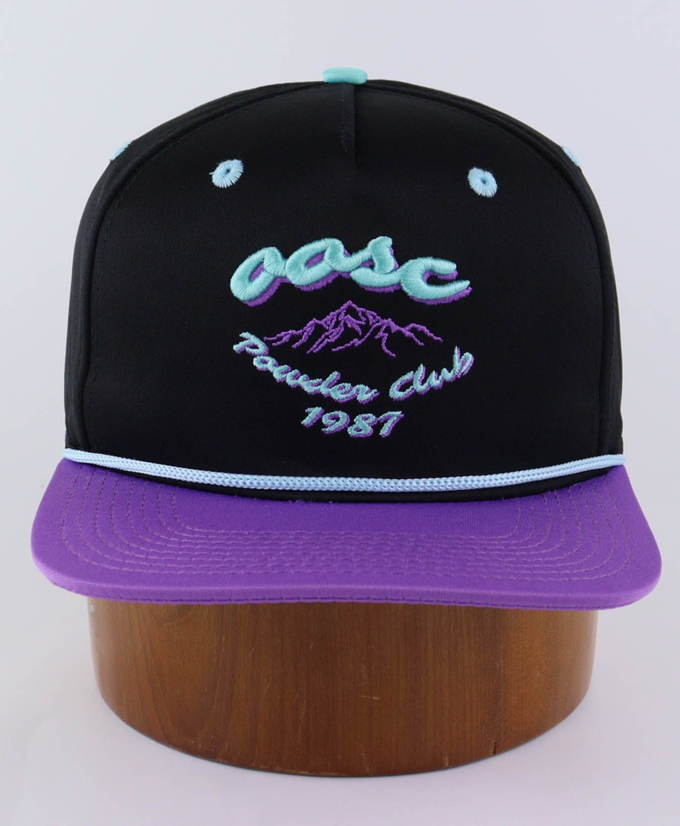 Powderclub Snapback - Black - OOSC Clothing - USA