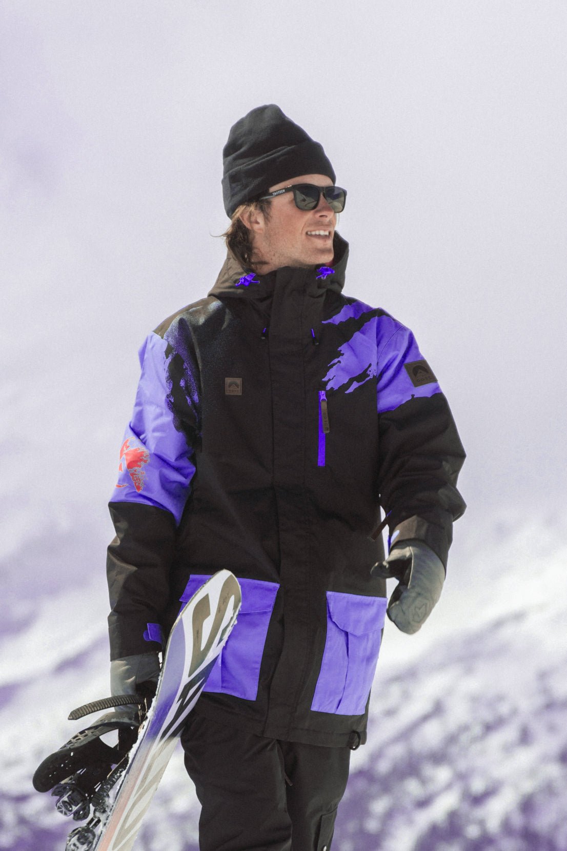 Afterparty Jacket Black & Purple Men's – OOSC Clothing - USA