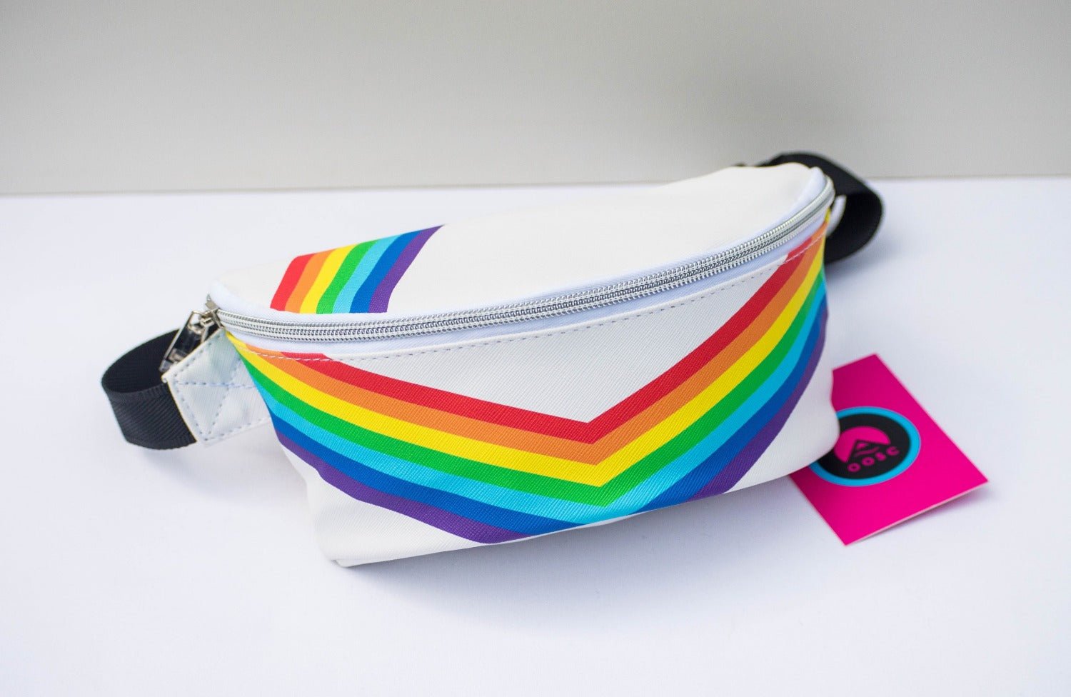 Rainbow Road Fanny Pack - OOSC Clothing - USA