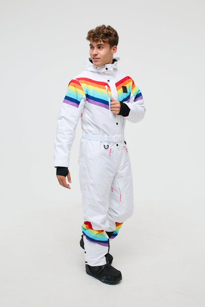 Rainbow Road Ski Suit - Mens - OOSC Clothing - USA