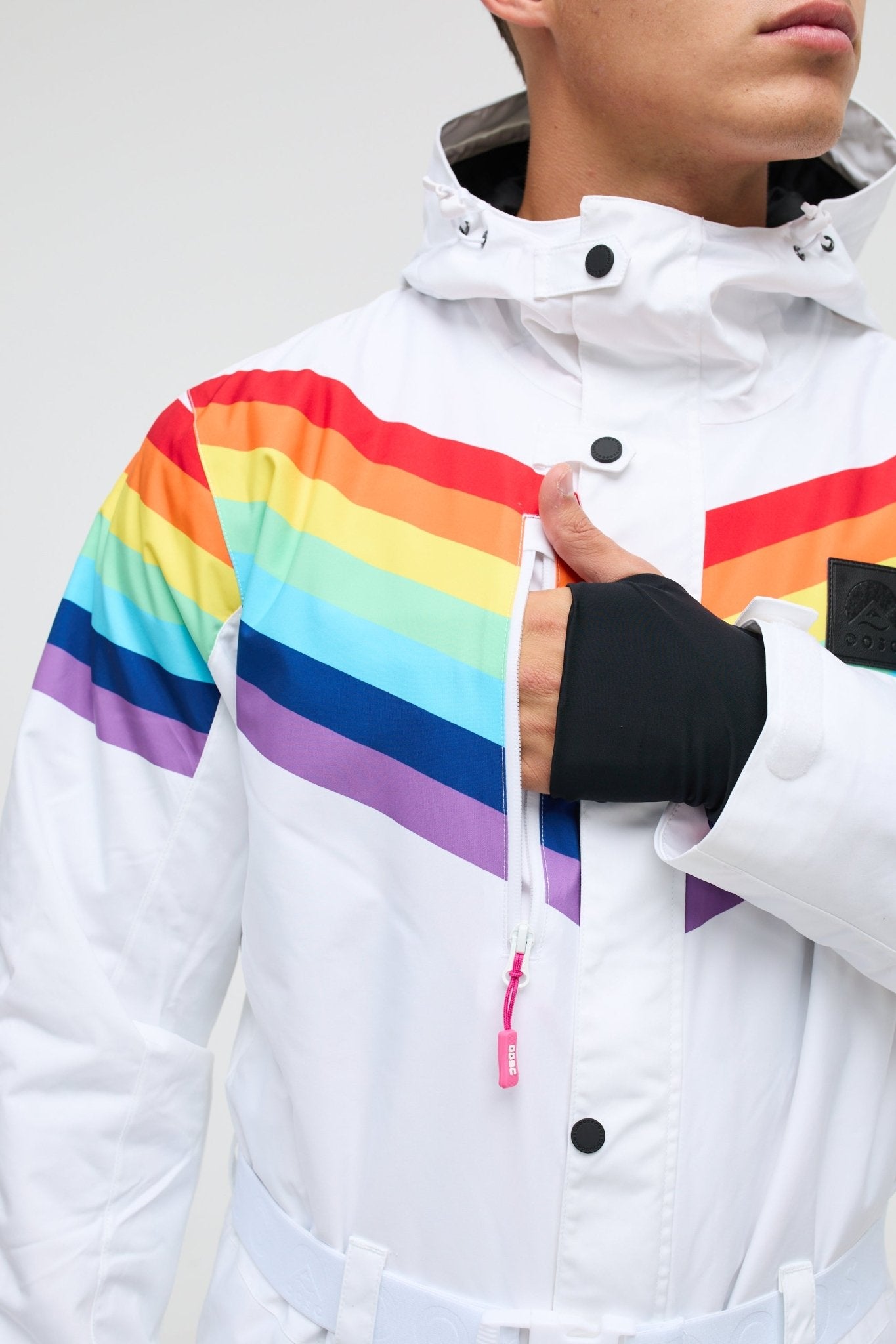 Rainbow Road Ski Suit - Mens - OOSC Clothing - USA