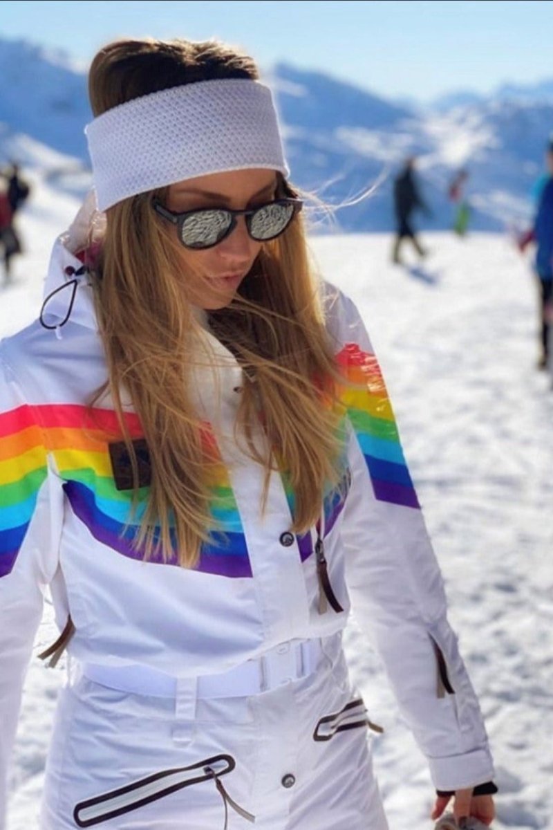 Rainbow Road Ski Suit - Women's - Affiliate exclusive - OOSC Clothing - USA