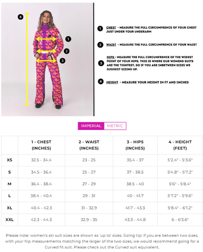 Rainbow Road Ski Suit - Women's - Affiliate exclusive - OOSC Clothing - USA