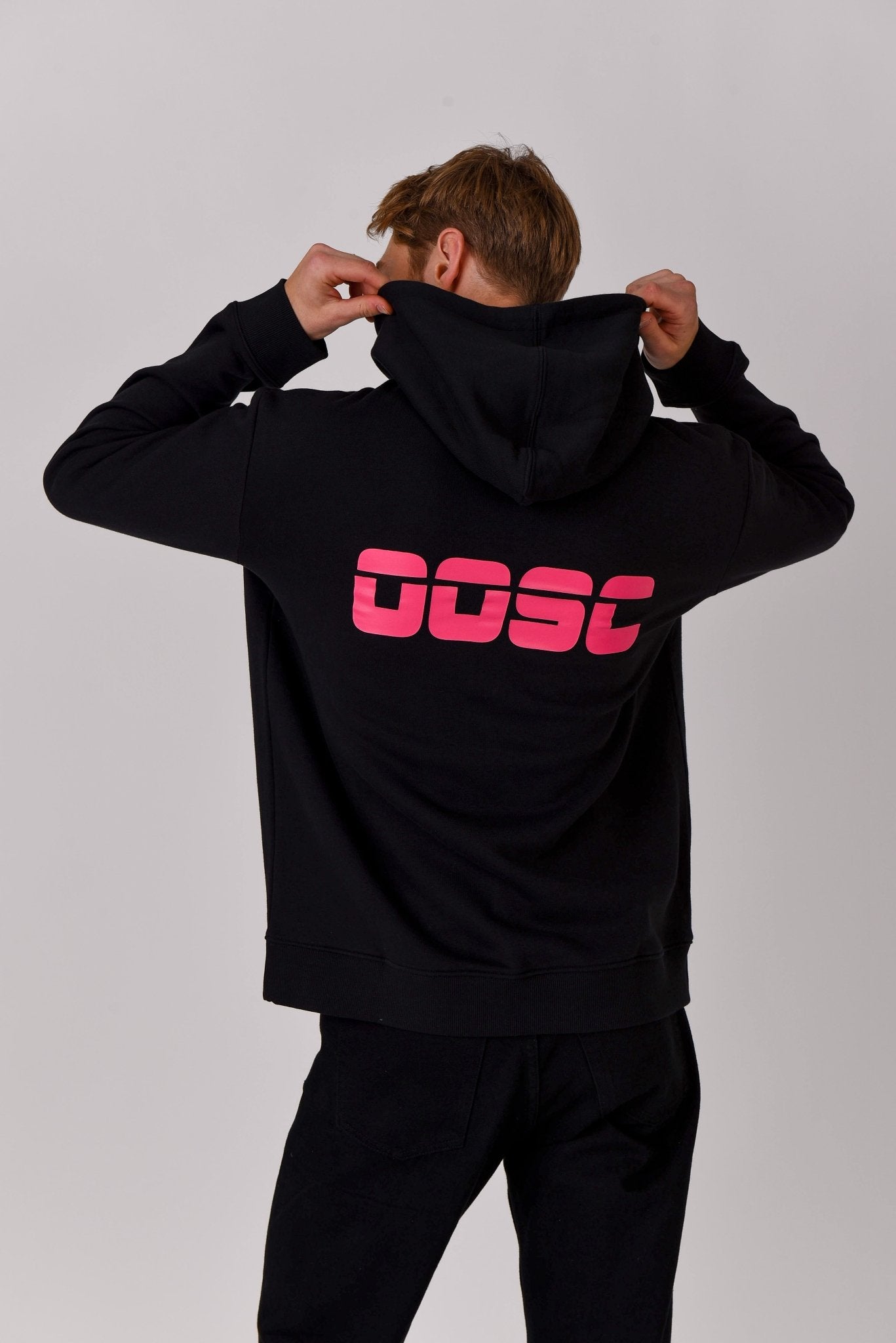 Retro OOSC Hoodie Black - OOSC Clothing - USA