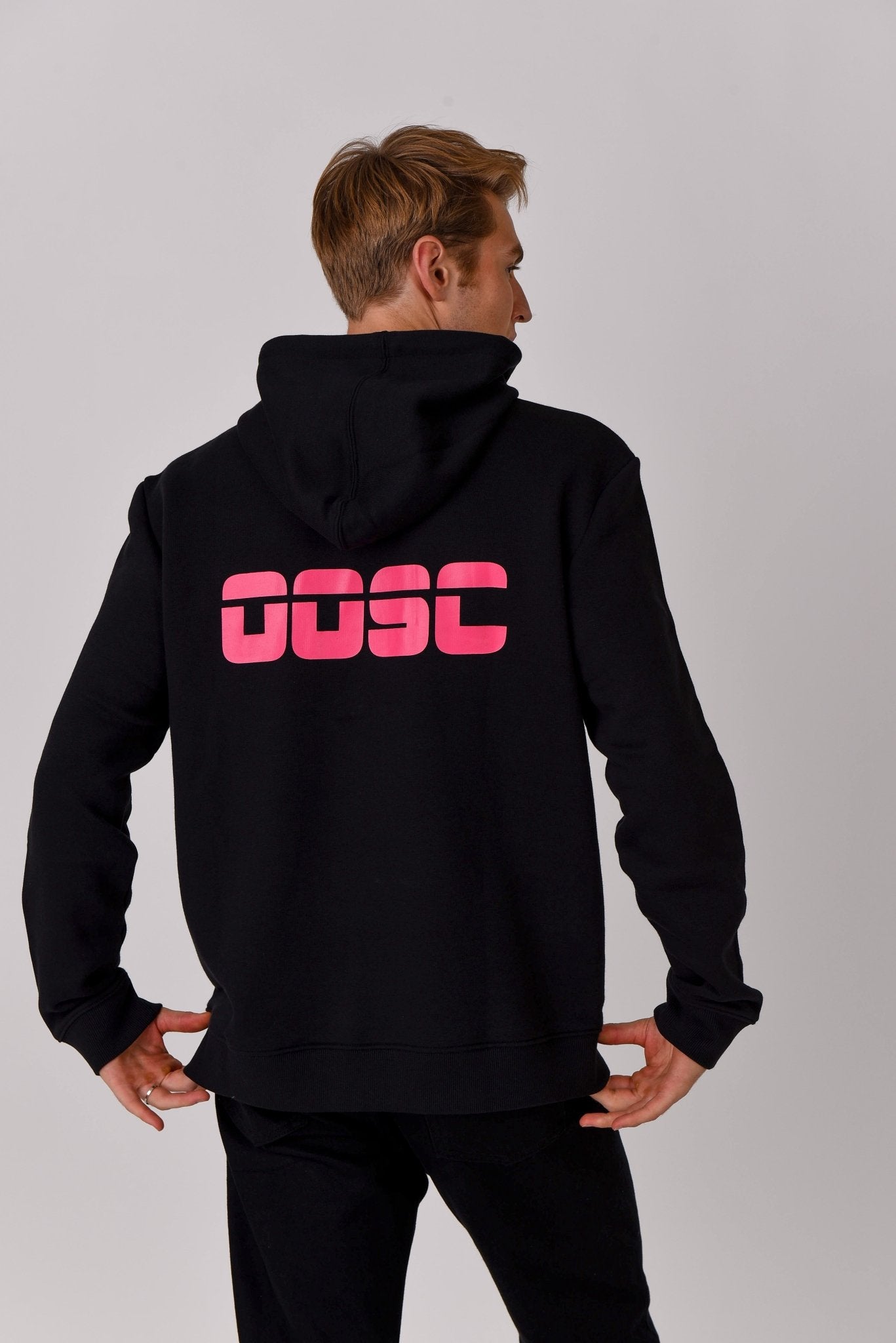 Retro OOSC Hoodie Black - OOSC Clothing - USA