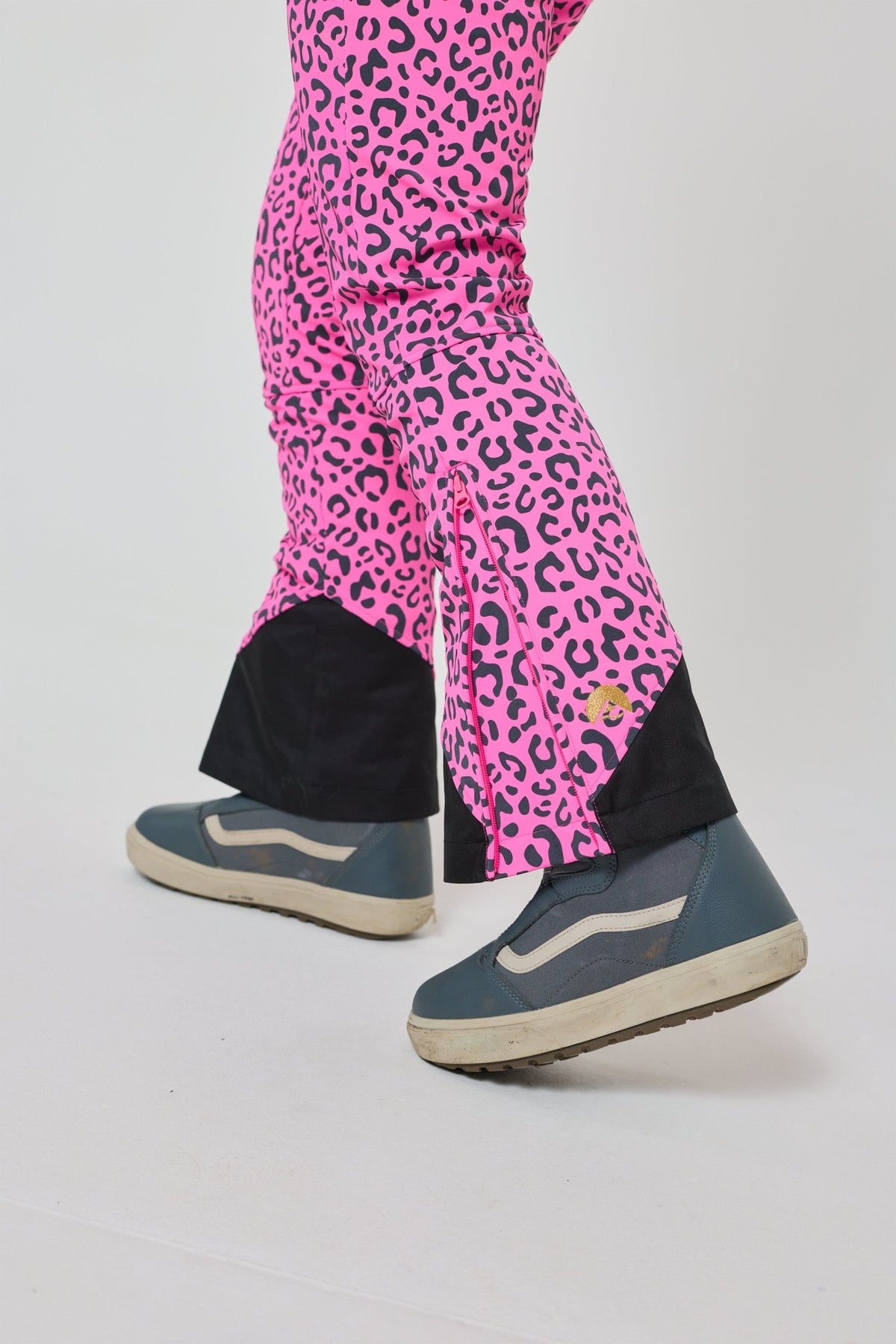 Rosé Leopard Ski Suit - OOSC Clothing - USA