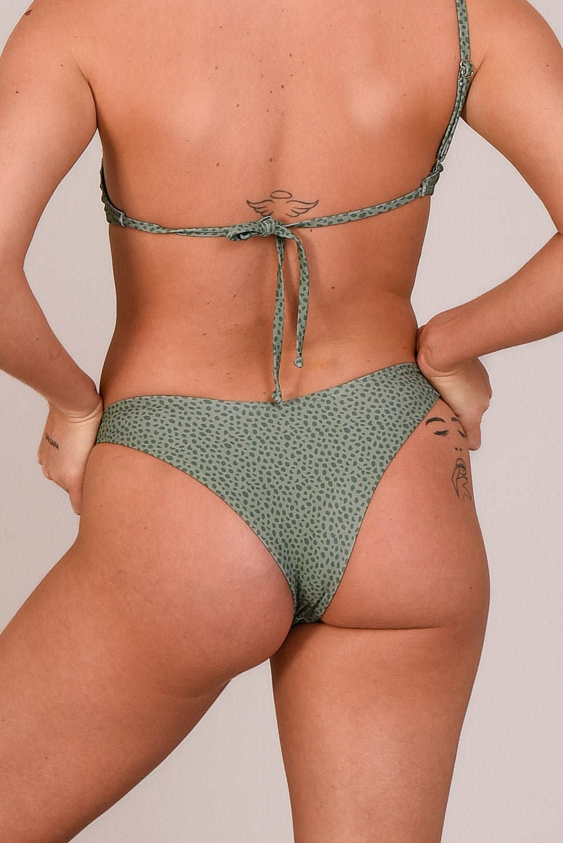 Sahara Sage V - Cut Bikini Bottoms - OOSC Clothing - USA