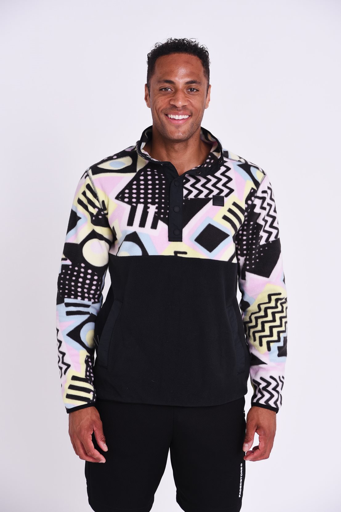 Saved By The Bell Fleece Black - Men's - OOSC Clothing - USA