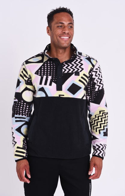 Saved By The Bell Fleece Black - Men's - OOSC Clothing - USA